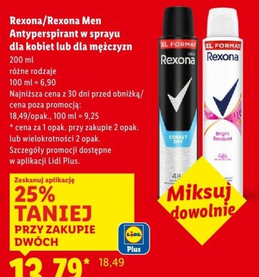 Antyperspirant w sprayu dla kobiet  promocja w Lidl