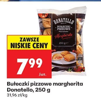 Bułeczki pizzowe margherita, 250 g Donatello promocja w Biedronka
