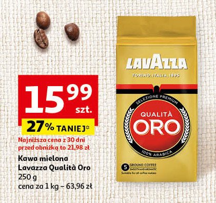 Kawa Lavazza qualita oro promocja w Auchan
