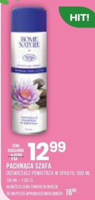 Odświeżacz powietrza HOME&NATURE podniecąca szafa promocja w Drogerie Natura