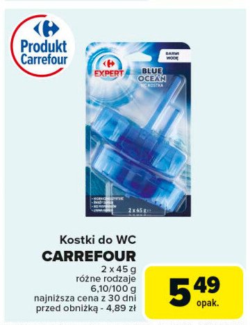 Kostka do wc blue ocean Carrefour promocja