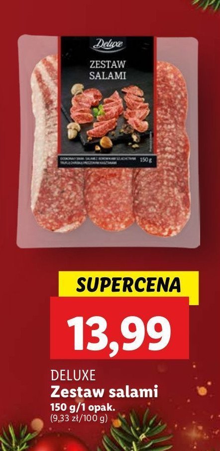 Zestaw salami Deluxe promocja