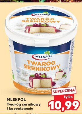 Twaróg sernikowy 1 kg promocja w Kaufland