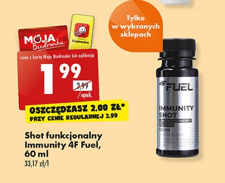 Shot immunity 4f fuel promocja