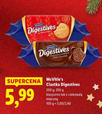 Ciastka Digestives klasyczne promocja w Lidl