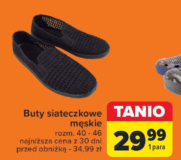 Buty siateczkowe męskie 40-46 promocja