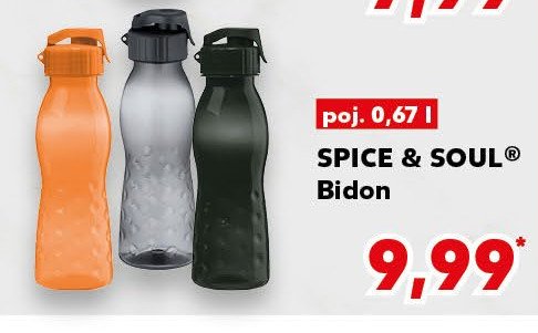 Bidon 670 ml Spice&soul promocja w Kaufland