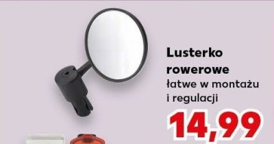Lusterko rowerowe montowane z przodu i z tyłu promocja w Kaufland
