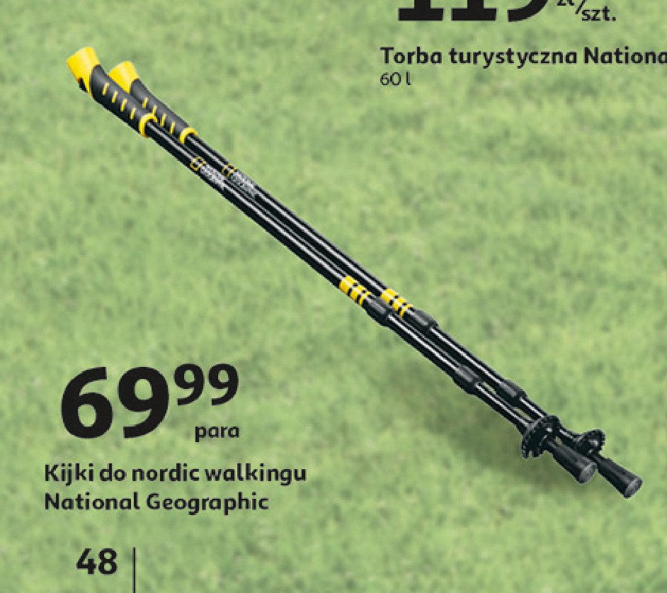 Kijki trekkingowe 135 cm NATIONAL GEOGRAPHIC promocja