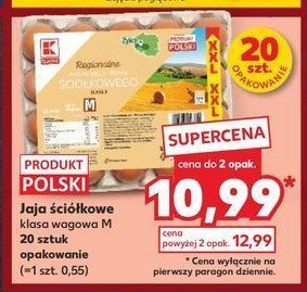 Jaja ściółkowe kl. m K-classic promocja