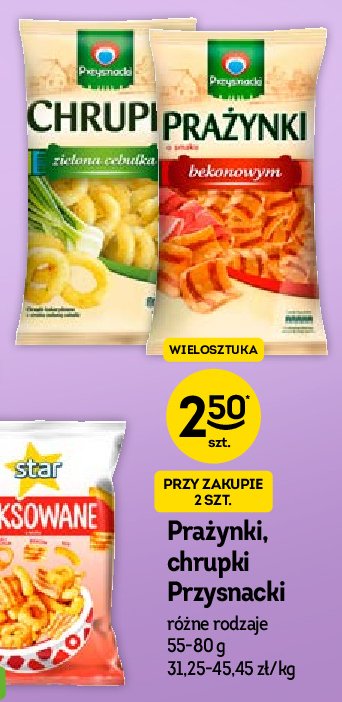 Chrupki miksowane ser-ketchup-bekon Star Frito lay star promocja