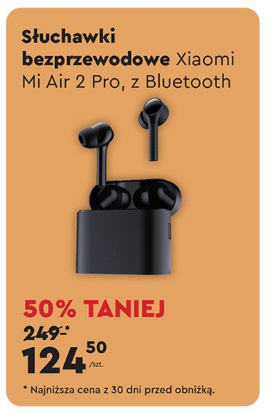 Słuchawki mi air 2 pro Xiaomi promocja