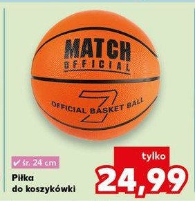 Piłka do koszykówki 24 cm promocja w Kaufland