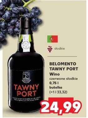 Wino Tawny port sweet promocja