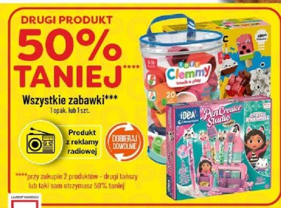Zabawki Clemmy touch & play promocja w POLOmarket