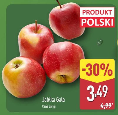 Jabłka Gala Aldi promocja w Aldi