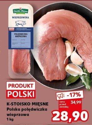 Polędwica wieprzowa promocja w Kaufland