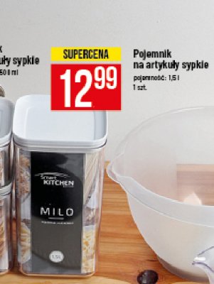 Pojemnik na artyku艂y sypkie 1.5 l Smart kitchen promocja
