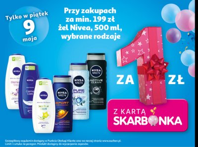 呕el pod prysznic Nivea men pure impact promocja