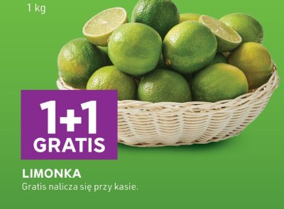 Limonka 1+1 GRATIS Stokrotka promocja w Stokrotka
