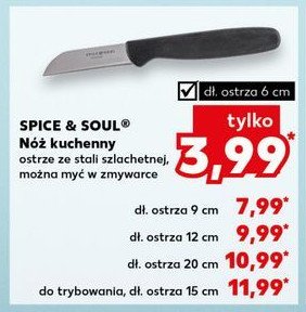 Nóż kuchenny 9 cm Spice&soul promocja