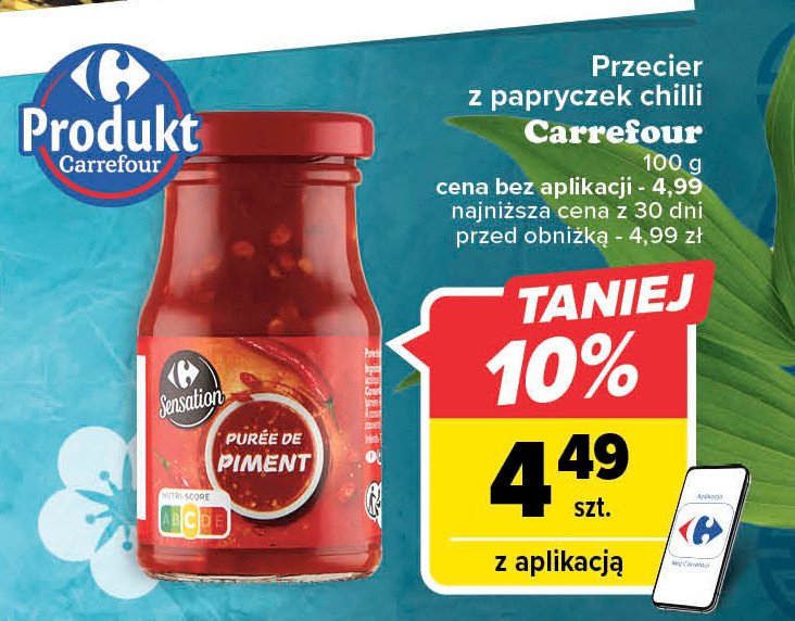 Przecier z papryczek chili Carrefour promocja
