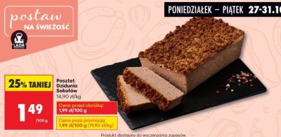 Pasztet Dzidunia promocja w Biedronka