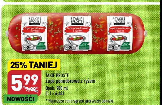 Zupa pomidorowa z ry偶em Takie proste promocja