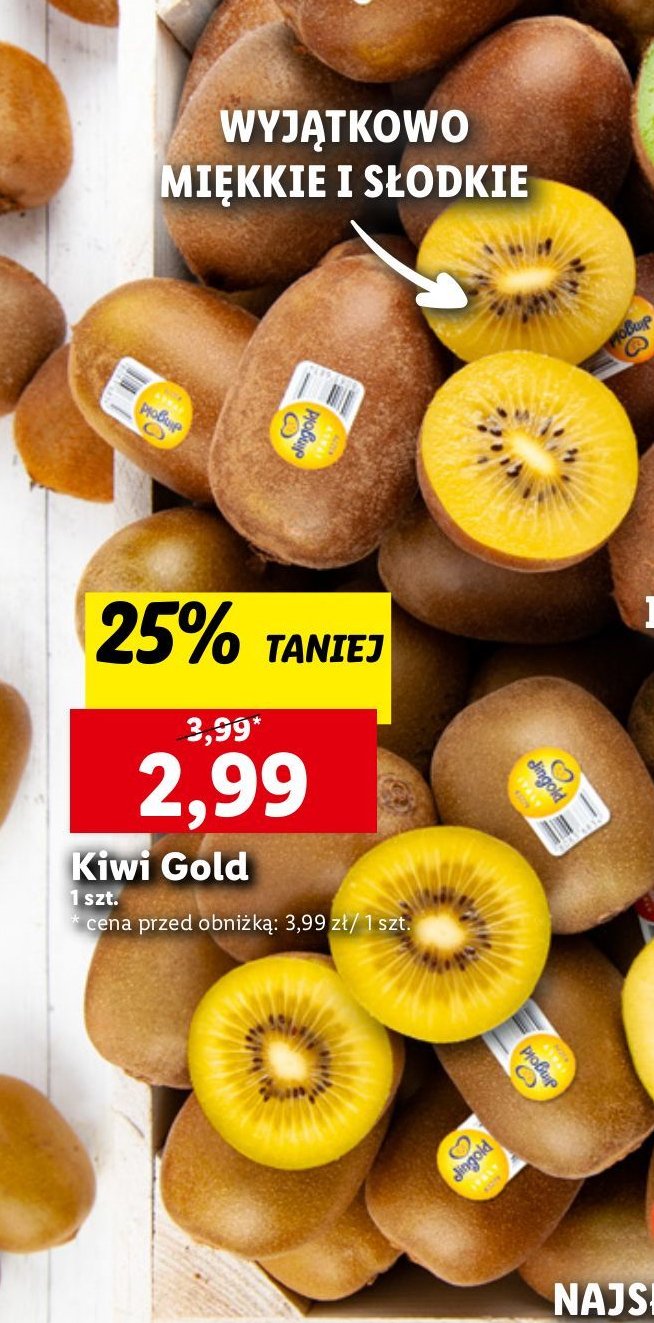 Kiwi gold promocja w Lidl