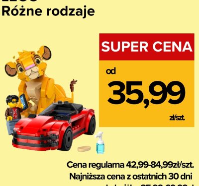 LEGO Różne rodzaje promocja w Supeco