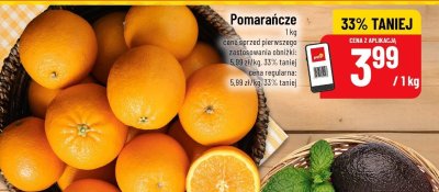 Pomarańcze promocja w POLOmarket