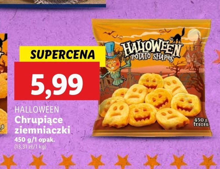 Ziemniaczki Halloween promocja