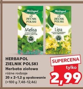 Herbatka lipa Herbapol zielnik polski promocja