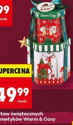 Zestaw świątecznych kosmetyków  promocja w Biedronka
