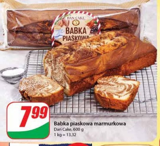 Babka piaskowa marmurkowa Dan cake promocja