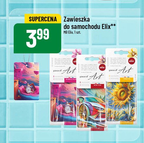 Odświeżacz samochodowy ELIX promocja w POLOmarket