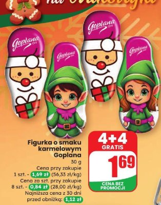 Figurka czekoladowa o smaku karmelowym  promocja w Dino