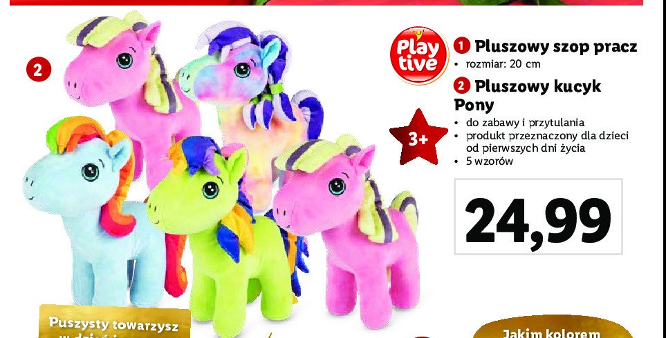 Kucyk pony Playtive promocja