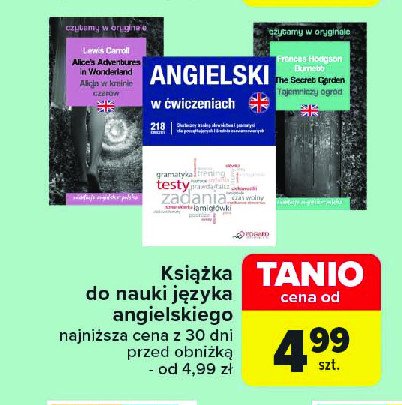 Angielski w ćwiczeniach promocja