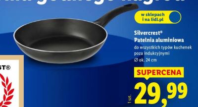 Patelnia aluminiowa 28 cm Silvercrest promocja w Lidl