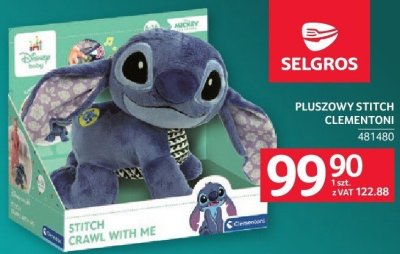 Pluszowy Stitch Clementoni promocja w Selgros