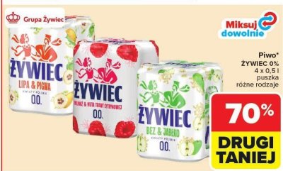 Piwo Żywiec promocja w Carrefour Market