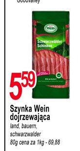 Szynka szwarzwaldzka Wein promocja