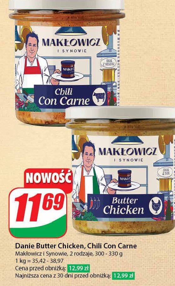 Butter chicken Makłowicz i synowie promocja