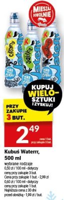 Kubuś Waterrr, 500 ml promocja w Twój Market