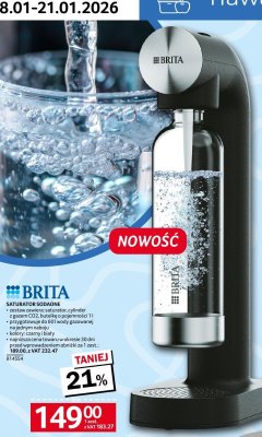 Saturator sodanej Brita promocja w Selgros