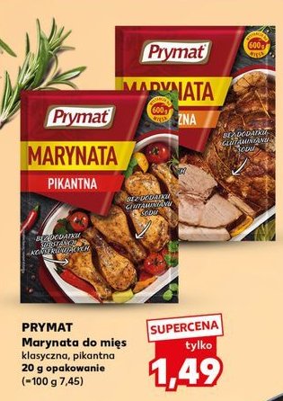 Marynata do mięs klasyczna Prymat promocja w Kaufland