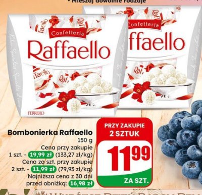 Bombonierka truskawkowa Bonjour souffle promocja w Dino