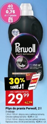 Płyn do prania Perwoll, 2 l promocja w Twój Market