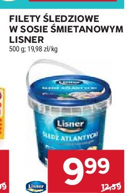 艢led藕 atlantycki w sosie 艣mietankowym Lisner promocja